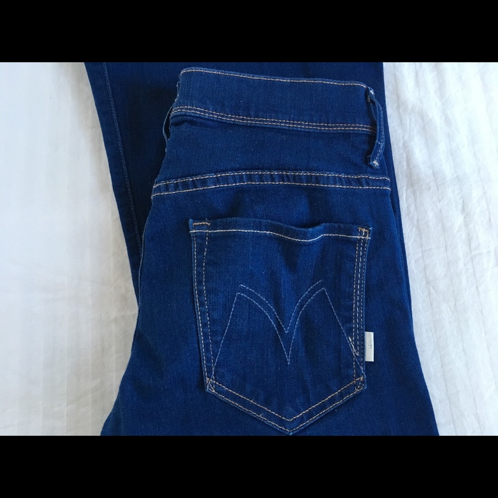 Mother Curfew Flare Jeans Blue Skies & Promises 27
